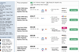 Web scraping for your price comparison website