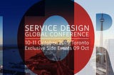 Personal consideration of Service Design Global Conference 2019-Members’ Event and Day1 conference
