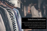 What is the Purpose of the Sales Force Definition?