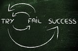 Wise failure can guarantee consistent success