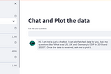 Chat with and visualise your data — Part I