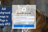 Add Background Image to Page in Oracle APEX — Javainhand Tutorial