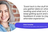 Event Technology and Industry Dynamics: Interview With Clare Forestier