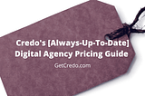 Digital Agency Industry Pricing Survey Results [Updated 2022]