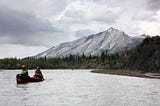 Post about ridiculous paddle of the Mountain River this summer