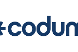 Codum’s logo in simple font