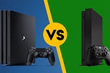 The Xbox One X and PlayStation 4 Pro. An Ongoing Debate of Who is Better.