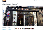Photo intox : comment “Le Bar du Moulin” devient “Le Allahuak Bar”