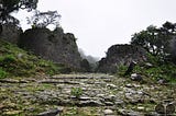 Kavaledurga Fort, Thirthahalli, Karnataka.