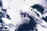 RAF releases video of world’s biggest iceberg