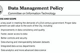 Reinforcing Data’s Value: A Policy Approach