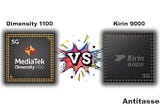 MediaTek Dimensity 1100 vs HiSilicon Kirin 9000