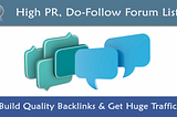 Top 51+ Dofollow forum site to increase backlinks & Organic traffic — Digital Ultron