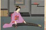 geisha playing koto