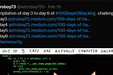 100 Days of Hacking — Day 8