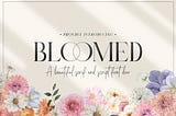 Bloomed Duo Font