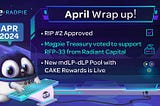 Resumen de abril de Radpie