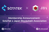SotaTek Becomes A Silver Member Of The Japan Blockchain Association (JBA)