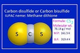 What is carbon disulfide?