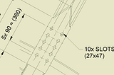 Proper slot dimensioning