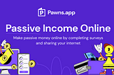 Passive income online — Pawns