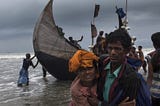 Rohingyas Stranded at Sea