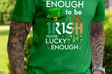 Happy St Patrick’s Day Shirt, Lucky Irish Shirt, Irish Shirt, Ireland Shirt, Lucky Irish Shamrock…