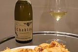 Homemade Gougères & Chablis Dauvissat — Image Courtesy of Author