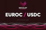 Giao dịch Dexalot EUROC/USDC