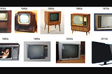 Origins of Modern Tech: Televisions — then & now