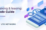 Invertir y Arrendar: Guía de Nodos de LTO Network