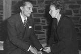 Frédéric Joliot-Curie and his wife.Source-https://upload.wikimedia.org/wikipedia/commons/thumb/3/39/Frederic_and_Irene_Joliot