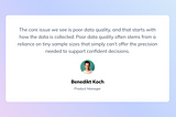 Straight answers on better brand tracking with Benedikt Koch, Product Manager