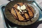 Yummy Chocolate Pancakes