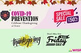 ThanksGiving, Black Friday Sale During Global Pandemic [INFOGRAPHIC]