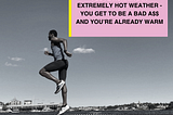 Extreme cold vs hot weather running: which is better?