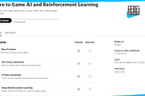 Break into AI and Robotics with these 3 top reinforcement learning cou