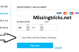 Paytm remove saved cards download