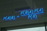 Bayes Theorem. Photo by Matt Buck