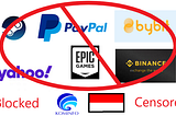 Indonesia Blocked Yahoo PayPal Steam Website and What Can Citizens Do