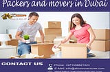 Packers and movers in Dubai for local shifting, Call 0556821424