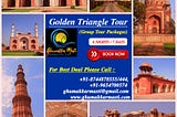 Golden Triangle Tour Package You Can Afford