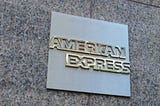 AMEX Sign outside building
