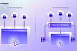 How to use client side and server side tracking together