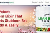 Nagano Lean Body Tonic Reviews: Fraud Alert! Is It Worth The Buying?