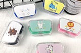 Cute contact lens protection case