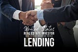 United States Real Estate Investor Lending business partnership handshake