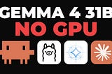 Run Gemma 4 31B Inside Claude Code for Free — No GPU, No 20GB Download (Ollama Cloud)