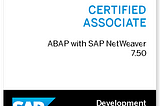 What are the Important Topics for the SAP Development Associate — ABAP with SAP NetWeaver 7.50