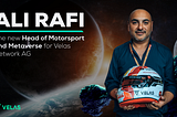 Ali Rafi zum “Head of Motorsport” und Velas Metaverse ernannt.